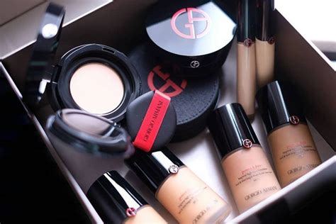 Giorgio Armani cosmetics home page